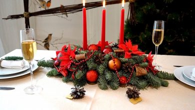 Photo of Украшения для новогоднего стола