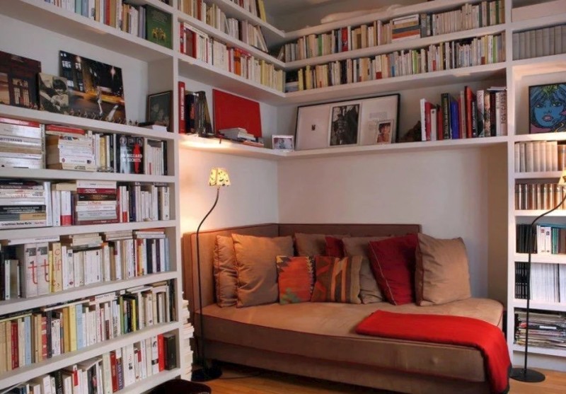 Фото 4 — Как создать уютный уголок для чтения